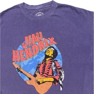 JIMI HENDRIX‎ OFFICIAL MERCH PURPLE GLOBE BAND CONCERT MUSIC T-SHIRT EXTRA LARGE